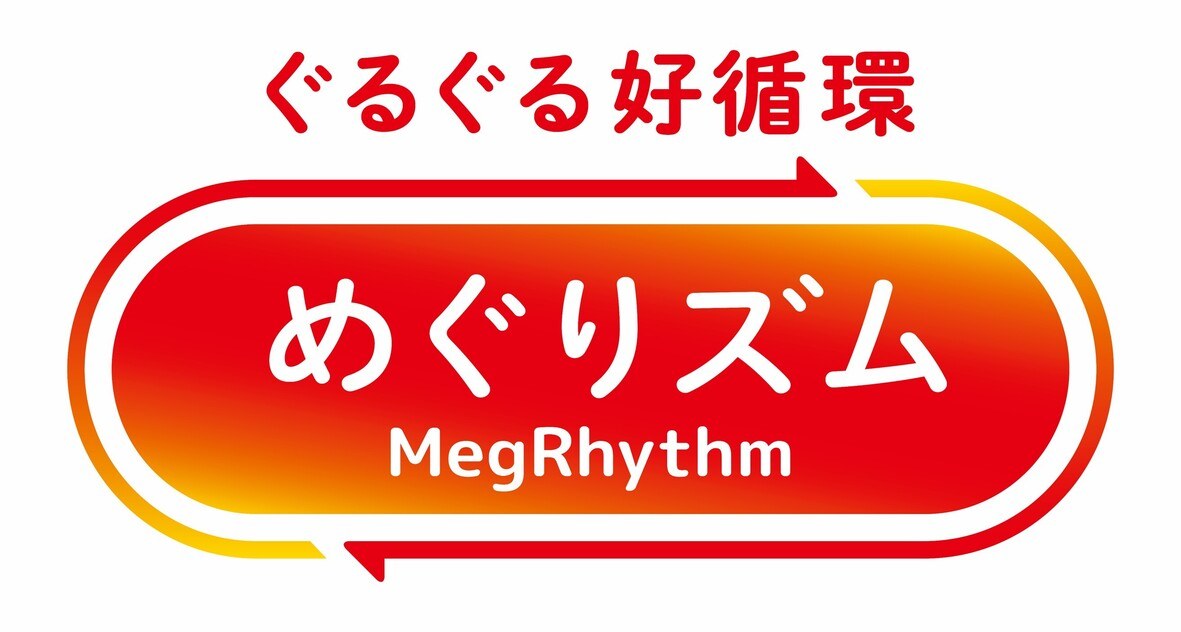 ぐるぐる好循環 めぐりズム MegRhythm 商願2026-116540の商標見本