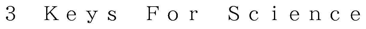 For Science Keys 商願2026-116652の商標見本