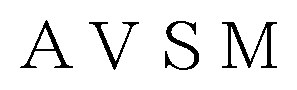 AVSM 商願2026-116880の商標見本