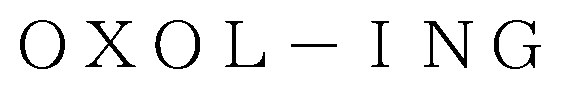 OXOL-ING 商願2026-118684の商標見本
