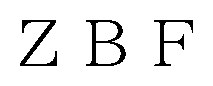 ZBF 商願2026-120517の商標見本
